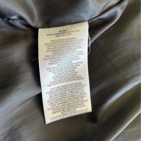 BCBGeneration Winter Down Feather Quilted Hooded Puffer Jacket Sz XS - Picture 11 of 15